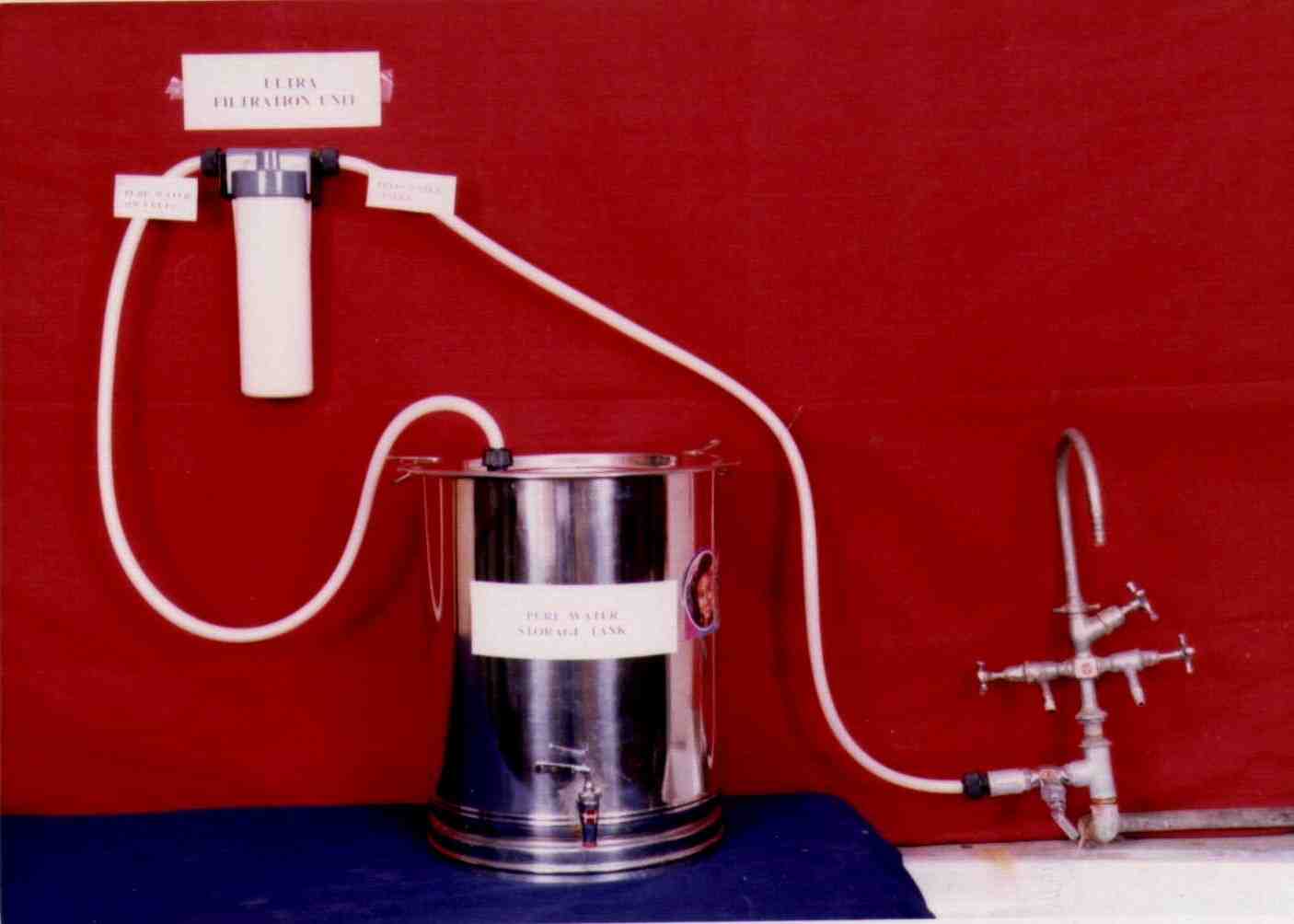 On-line Domestic water purifier based on Ultra Filtration Polysulfone membrane