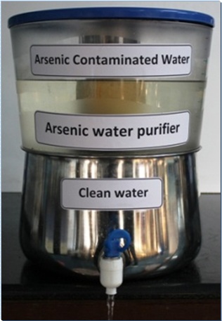 Development of water purifier for Arsenic removal