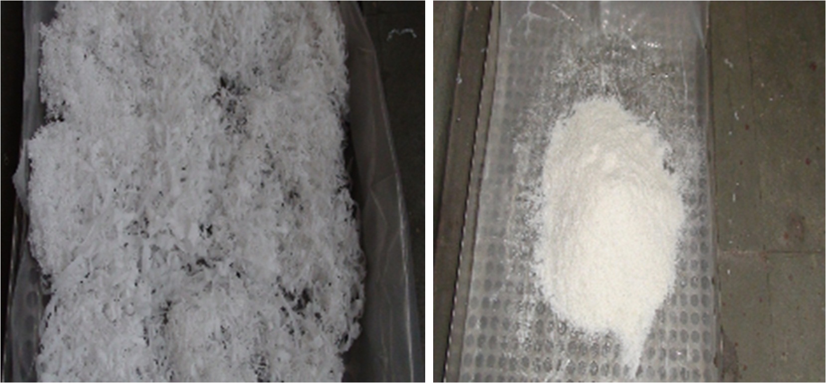 EB induced degradation of  PTFE  scrap to low molecular weight powder 