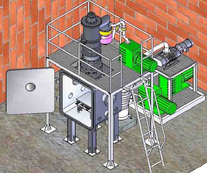 12kW, 80kV Electron Beam Welding (EBW) Equipment